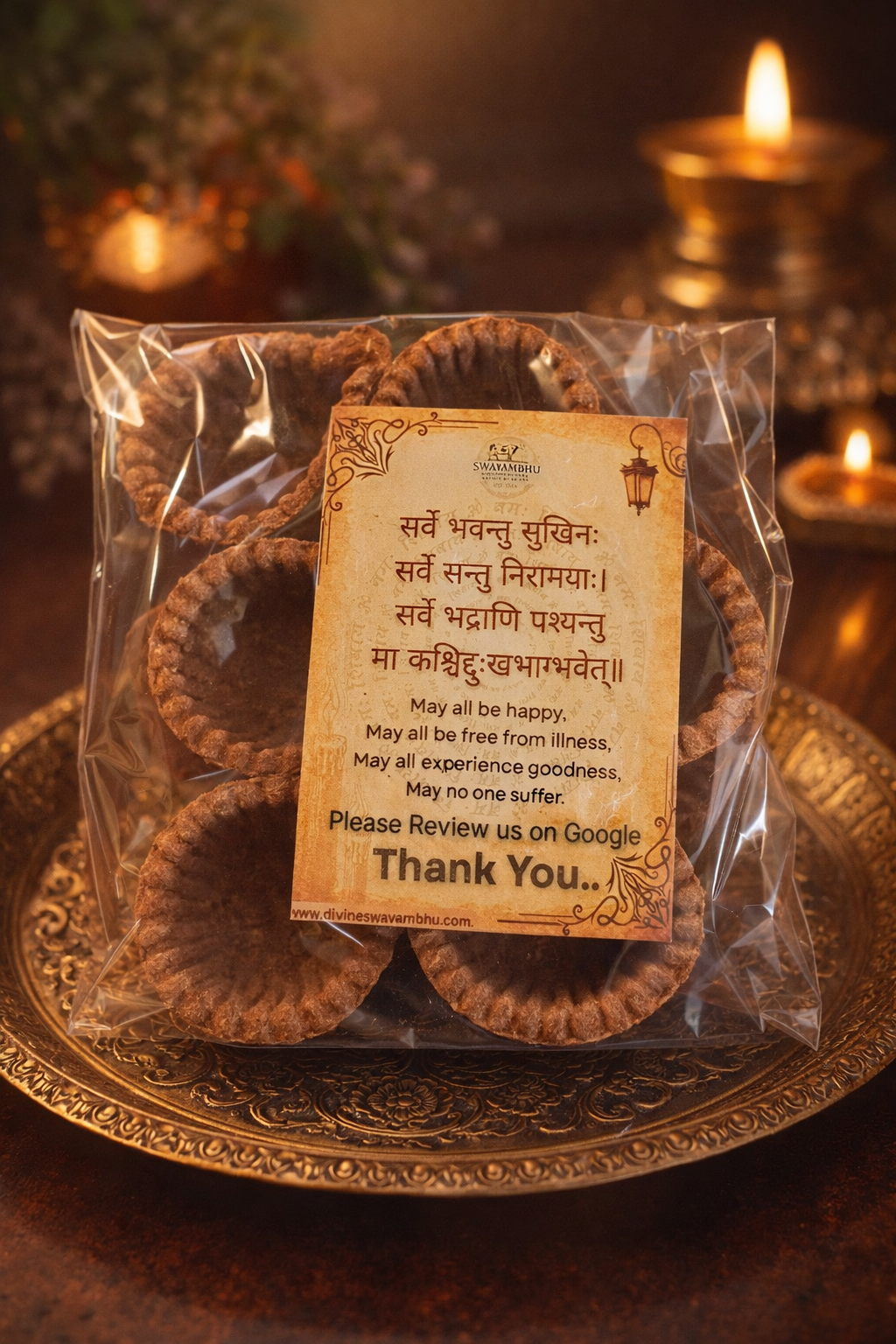 Handcrafted Clay Diyas