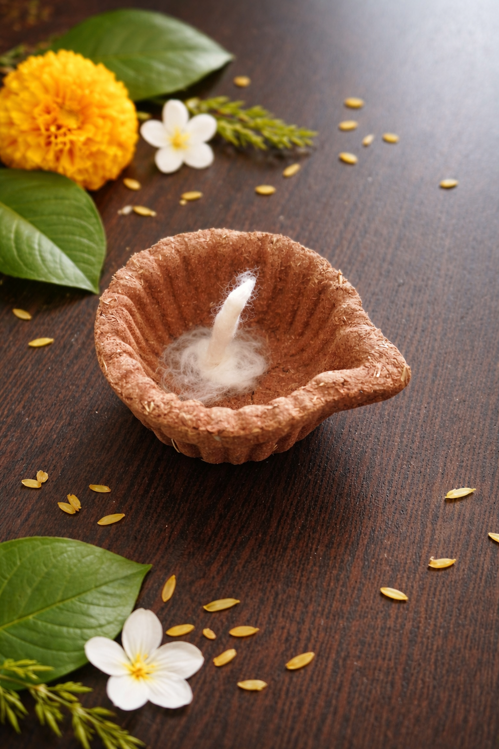 Handcrafted Clay Diyas